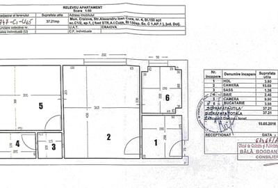 Apartament cu 2 camere semidecomandat în Central - 3