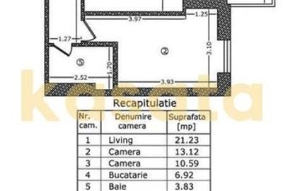 Apartament cu 3 camere decomandat în P-ta Presei Libere - 15