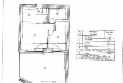 Apartament cu 2 camere semidecomandat în Herăstrău