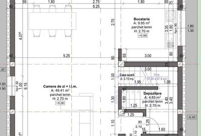 Casă cu 4 camere în Central - 3