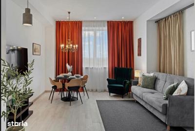 Apartament cu 3 camere, mobilat în Văcăresti