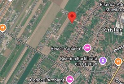 Teren Construcții intravilan de 1205 mp, în Cristian