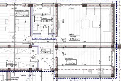 Apartament cu 2 camere decomandat în Giroc - 1