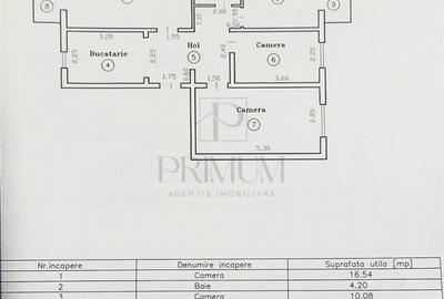 Apartament cu 4 camere decomandat în Lipovei