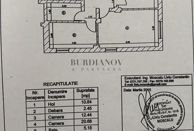 Apartament cu 2 camere decomandat în Ozana - 1