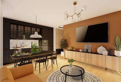 Apartament cu 2 camere decomandat, mobilat în UTA - 2