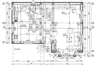 Casă cu 5 camere cu Teren 472 Mp în Păulești