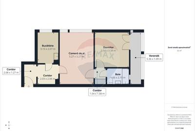 Apartament cu 2 camere, mobilat în Dristor - 1