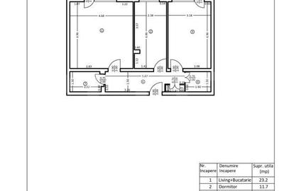 Apartament cu 3 camere decomandat în Central