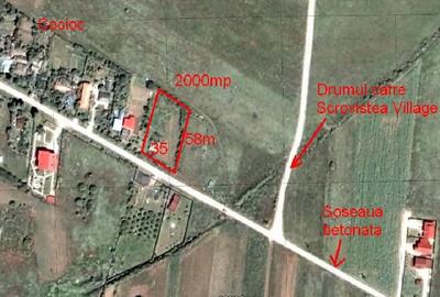 Teren de 2000 mp, în Periș - 2