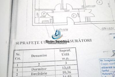 Apartament cu 2 camere decomandat în 1 Mai