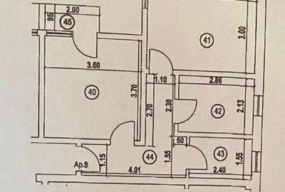 Apartament cu 2 camere decomandat în Podgoria