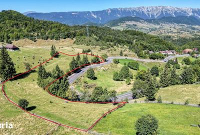 Teren de 8700 mp, în Fundata