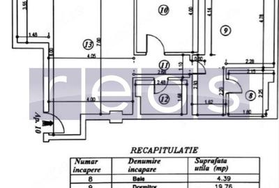 Apartament cu 3 camere în Străulești