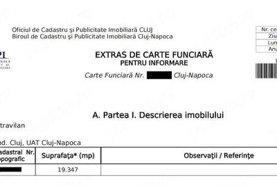 Teren de 22154 mp, în Someșeni - 3