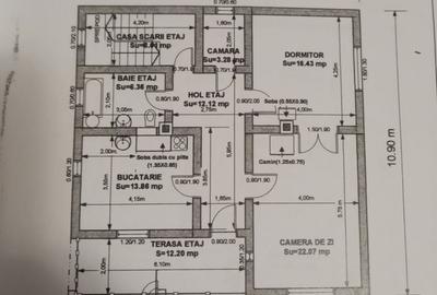 Casă cu 4 camere în Dolhești - 6