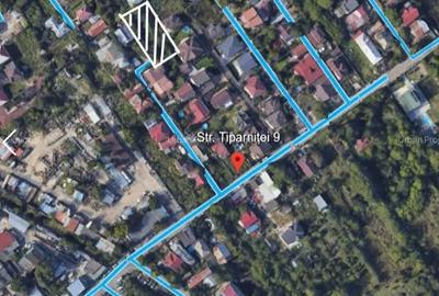 Teren de 590 mp, în Giurgiului