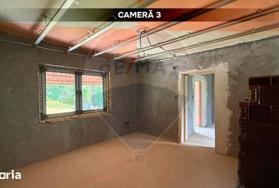 Casă cu 2 camere cu Teren 2628 Mp în Central
