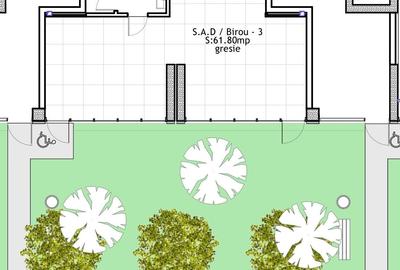 Spațiu comercial, de 61.799999237061 mp, în Torontalului - 2