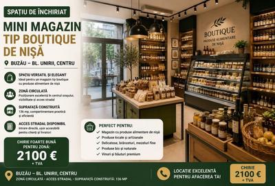 Spațiu comercial, de 109 mp, în Central - 1