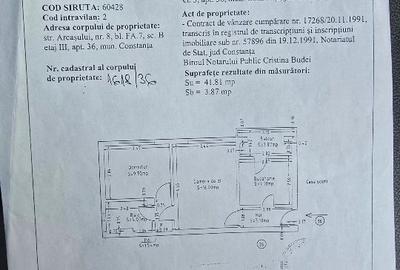 Apartament cu 2 camere semidecomandat în Poarta 6 - 2