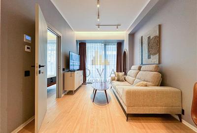 Apartament cu 2 camere semidecomandat, mobilat în Floreasca