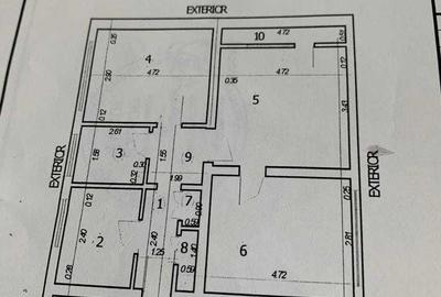Apartament cu 3 camere semidecomandat în Moinești - 14