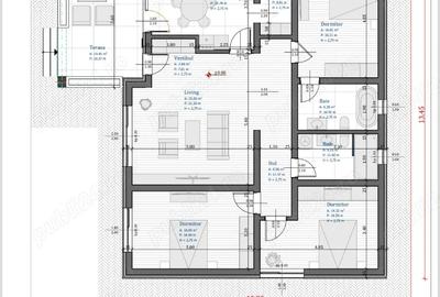 Casă cu 4 camere în Central - 5