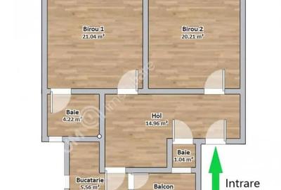Spațiu comercial, de 72 mp, în Central - 1