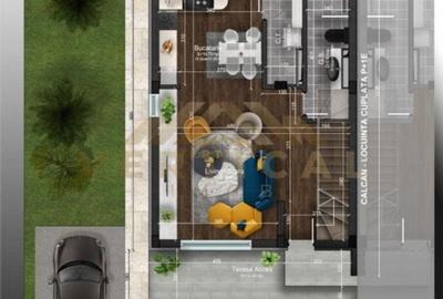 Duplex Superb 4 camere, 2 bai - Com Berceni, IF - 3