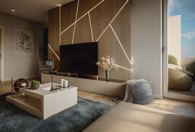 Apartament cu 2 camere decomandat în Tractorul - 4