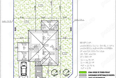 Proprietar . Casa individuala P+1Etaj. 3 Dormitoare. 1 Birou. 3 Bai. Bucatarie Inchisa. CarPort - 7