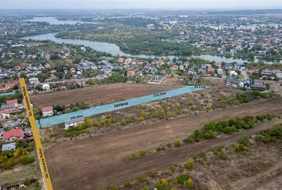 BUFTEA - FLAMANZENI,TEREN 5958 MP,DESCHIDERE 24 M,DOSAR PUZ+AVIZE,TOATE UTILITAT - 4