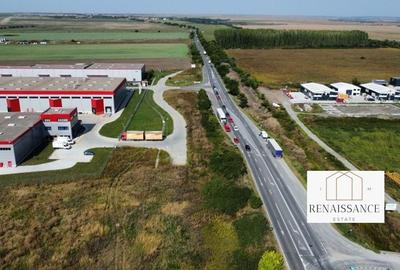 Teren PUZ Aprobat Pretabil Hale | 55.000mp - Park Industrial Sanandrei - 2