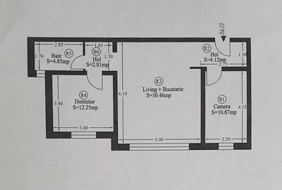 Apartament cu 3 camere în Braytim - 1