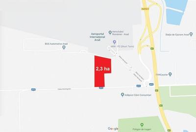 Teren industrial în vecinătatea aeroportului - 1