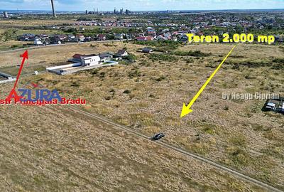 Teren Construcții intravilan de 2000 mp, în Bradu - 2
