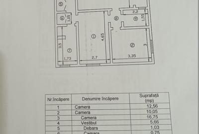 Apartament cu 3 camere circular, mobilat în Drumul Taberei - 28