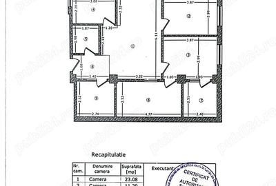 Apartament cu 3 camere decomandat în Central - 8