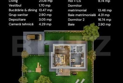 Casă cu 3 camere cu Teren 300 Mp în Central - 5