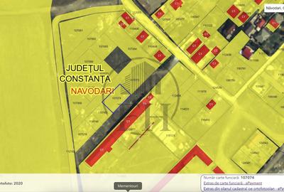 Teren Construcții intravilan de 400 mp, în Nord - 3