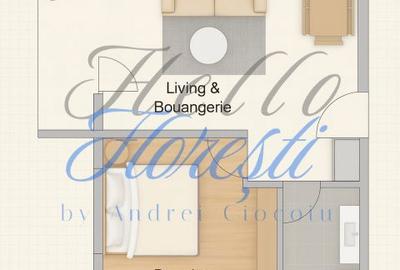 Apartament cu 2 camere în Florești - 2