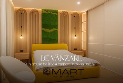 Penthouse de LUX 4 camere + 2 terase zona Centrala