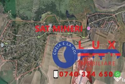 Teren de 854 mp, în Mineri