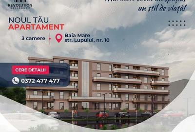 COMISION 0% - Apartamente 3 camere - str. Lupului nr 10, Baia Mare - 1