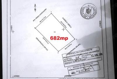 Vanzare teren de colt 682mp Strada Dealului nr.1 Sat Lilieci Sinesti Ialomita la 27 km de Bucuresti - 9