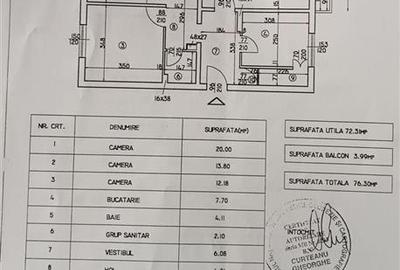 Apartament cu 3 camere decomandat în Unirii - 7