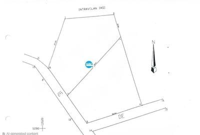Teren 1846mp cu deschidere dubla in Bucium  Plopii Fara Sot - 3