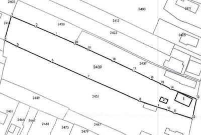 Valenii de Munte, teren cu casa demolabila, 2550mp Valenii de Munte, teren cu casa demolabila, 2550mp - 3