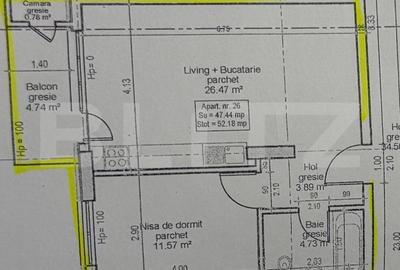 Apartament cu 2 camere semidecomandat în Mănăștur - 5